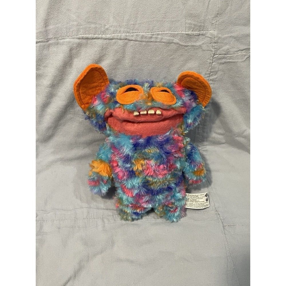 NEW Fuggler Chaos Crew GRIN GRIN Multicolor  Funny Ugly Monster Stuffed Plush